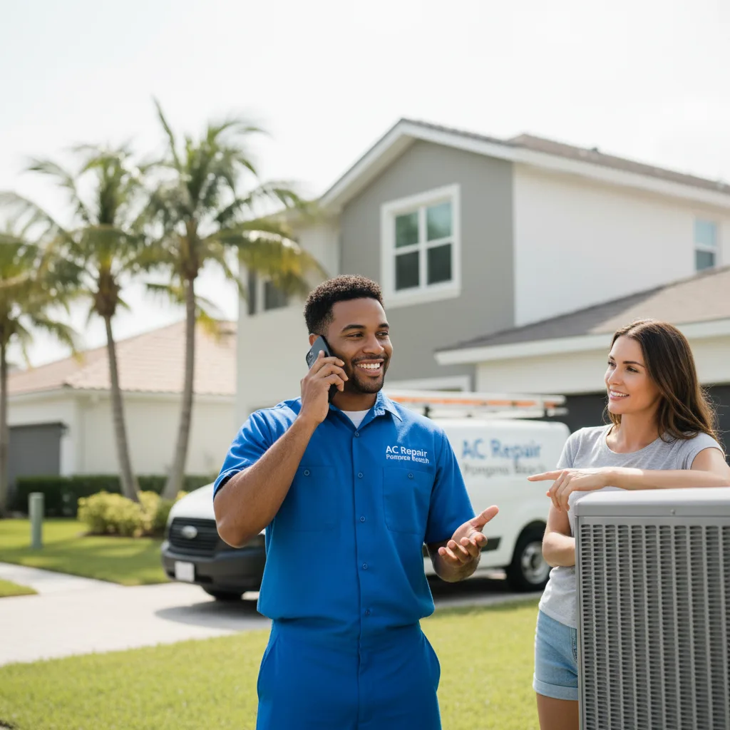 AC Repair Pompano Beach customer support in Atlantic Beach